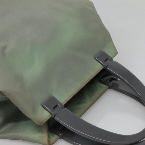 PRADA Hand Bag Nylon Khaki - Picture 6 of 9